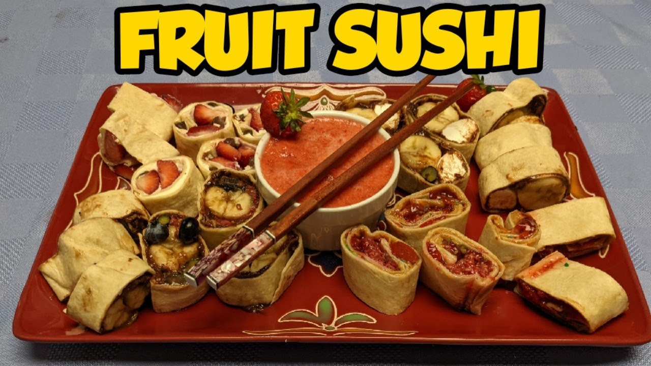 Frushi: The Healthy, Eye-Catching Sweet Sushi for Any Occasion