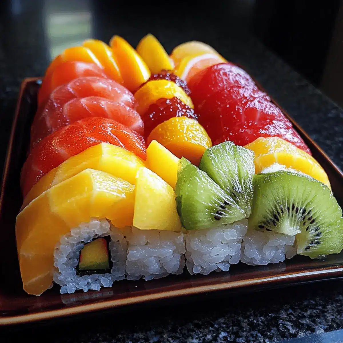 Master Easy Frushi: Sweet Coconut Rice & Fresh Fruit Sushi
